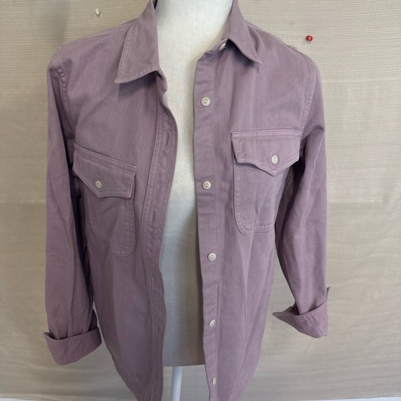 Madewell Jackets & Blazers - Madewell Lavender Shirt Jacket